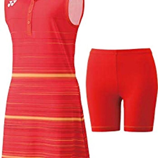 YONEX 20462 badminton tennis sport jurk - vurig rood
