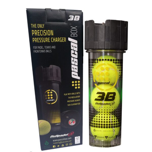 Bullpadel 3ballen Pascal box - drukregelaar