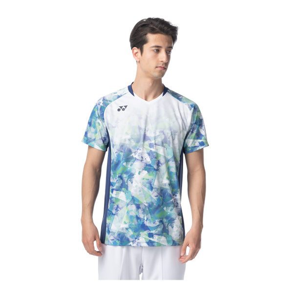 Yonex 10506EX Crew Neck sportshirt - saphire blue