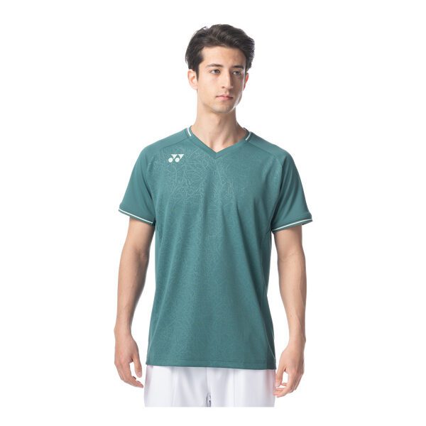 Yonex 10518EX Crew Neck sportshirt - antique green