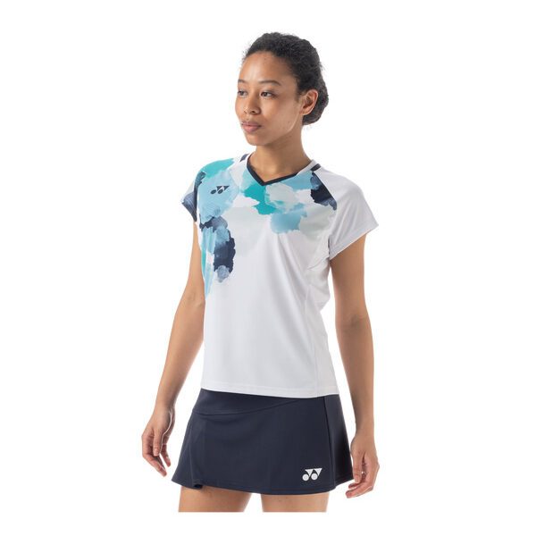 Yonex 20706EX Crew Neck dames sportshirt - white