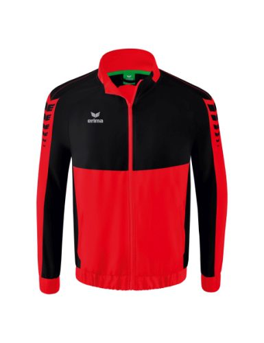 Erima Six Wings presentation jacket heren - rood / zwart