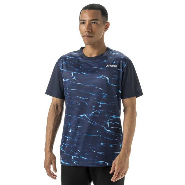 Yonex 16639EX heren EASY badminton tennis shirt - navy blue