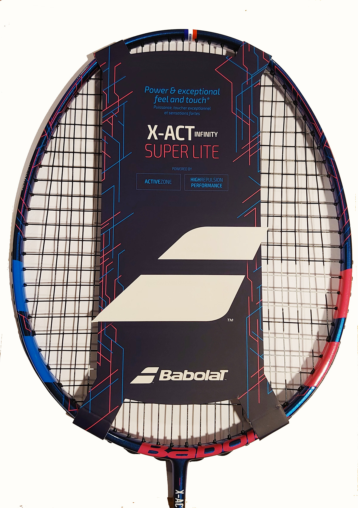 Babolat X-ACT Infinity Super Lite badmintonracket - power & touch