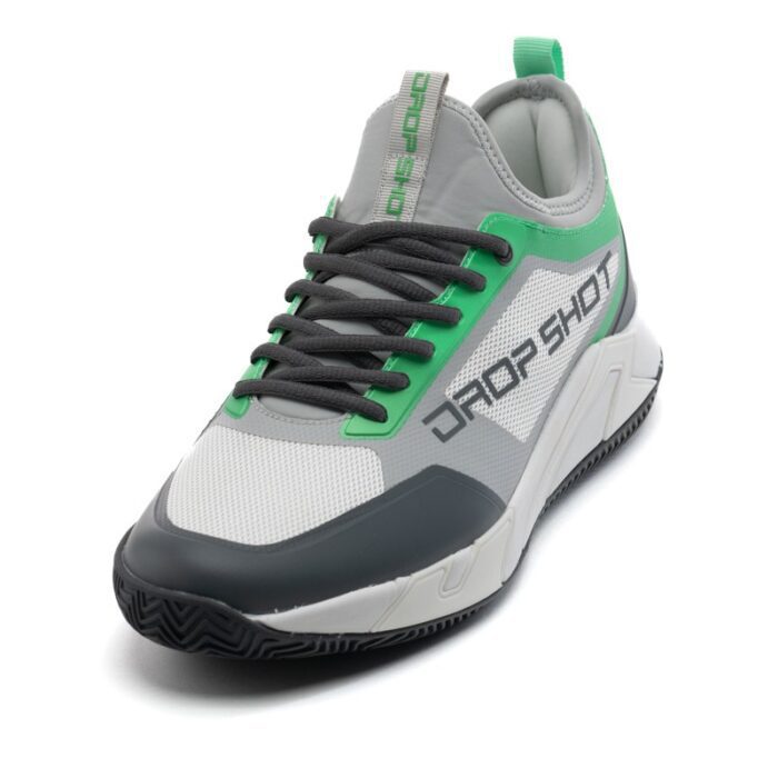 Drop Shot unico padelschoen REIS - grijs/groen