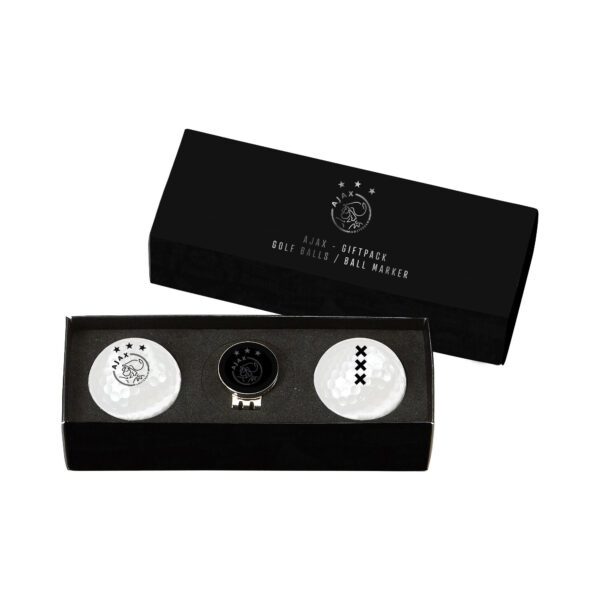 Ajax-golfbal-marker-giftpack