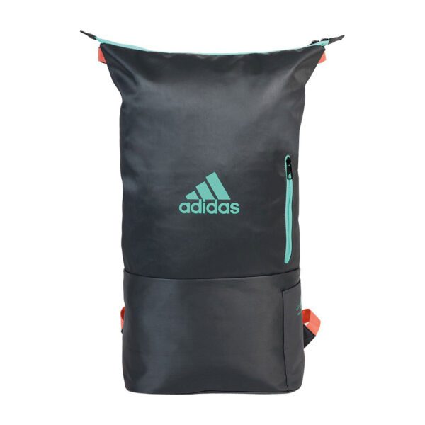 Adidas Multigame padel rugzak backpack - donkergrijs / lichtblauw