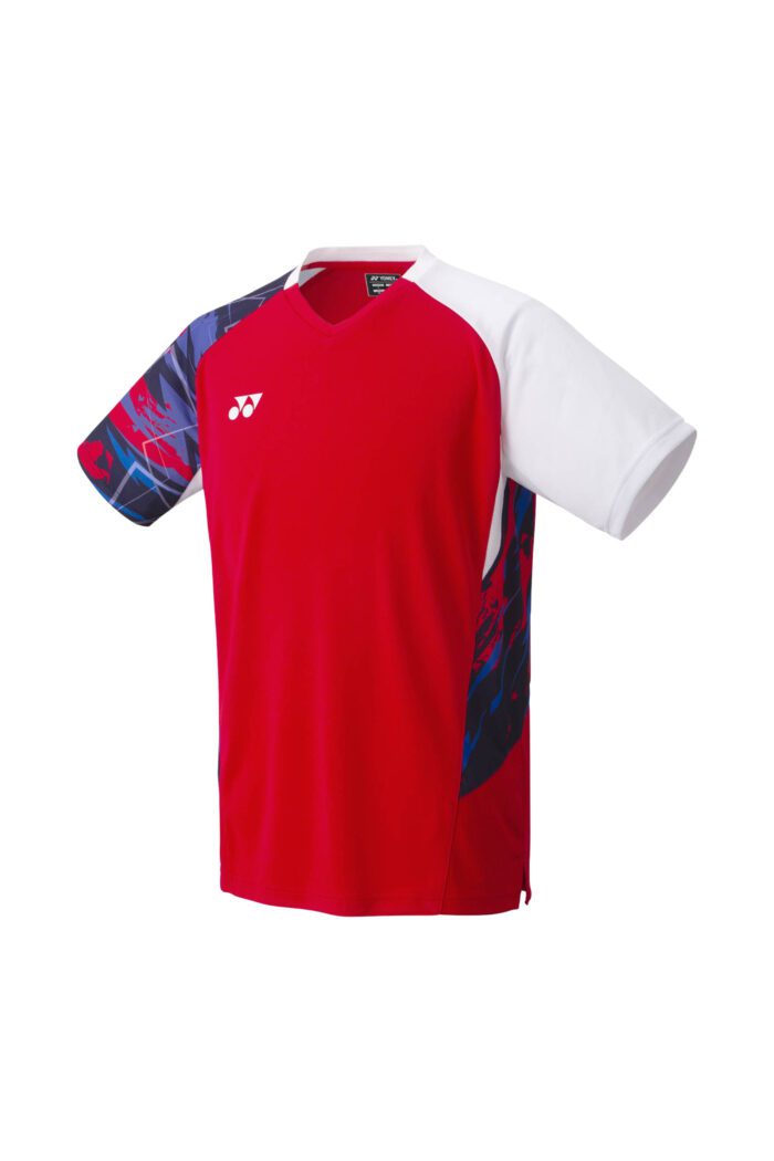 YONEX China tournament 10572EX heren shirt - chrystal red