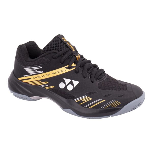 Yonex badmintonschoen Power Cushion Cascade Accel Wide - zwart/oranje
