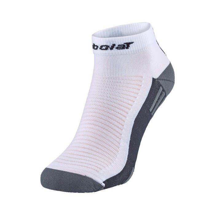 Babolat speciale quarter / half hoge padel sokken - wit / zwart
