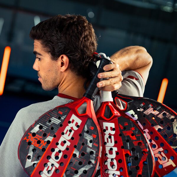 Babolat Vertuo Juan 'Wolf' LeBrón padelracket - rood / zwart