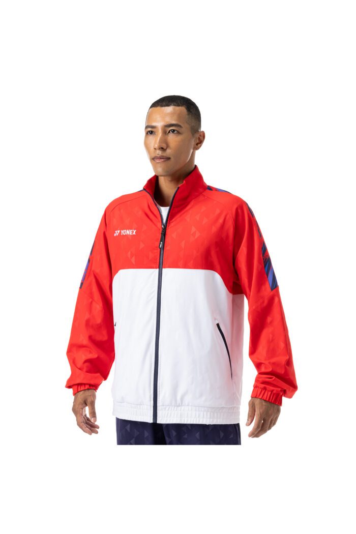 YONEX unisex Warm-Up Jacket 50146EX - Chrystal Red