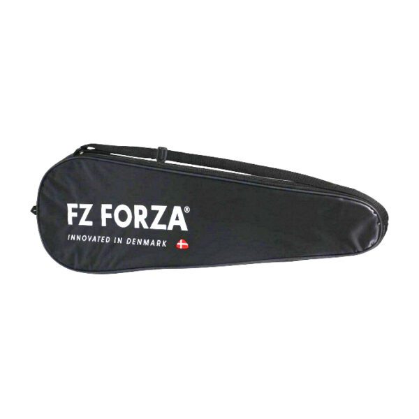 FZ Forza enkele badmintonracketbag / fullcover bag - zwart