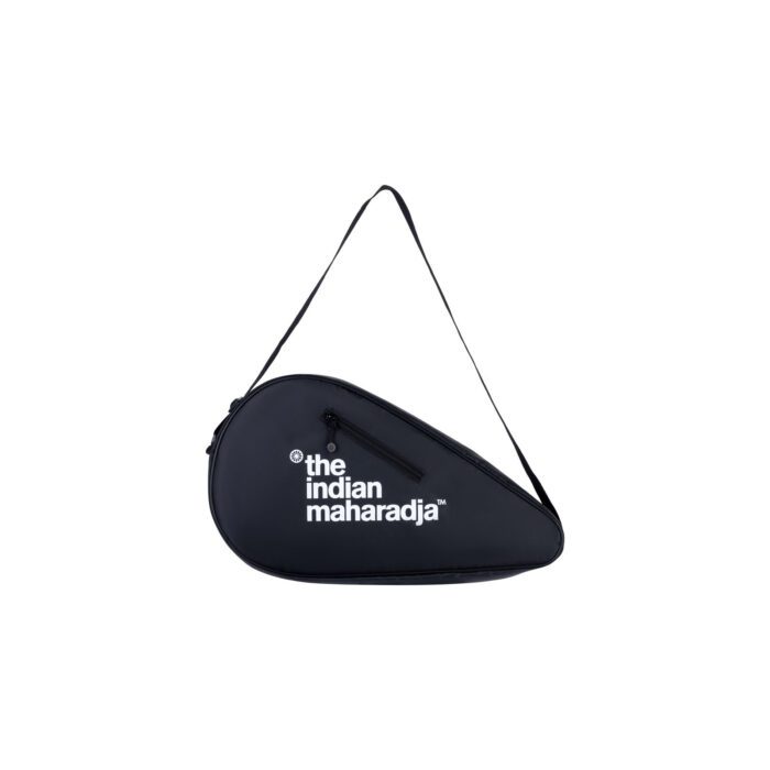 The Indian Maharadja enkele thermo padelracket bag / tas - zwart