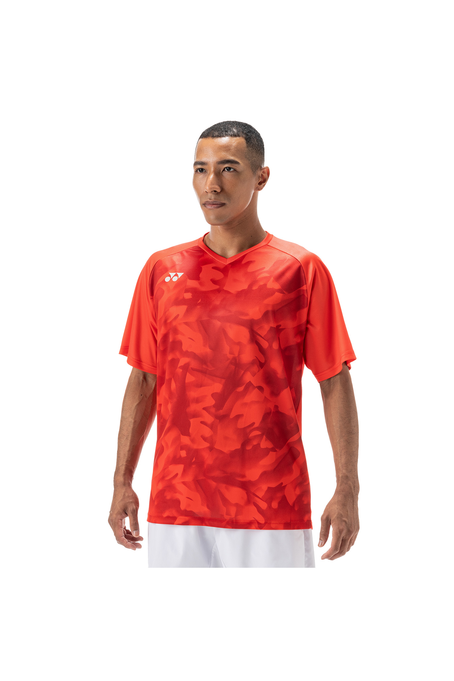 Yonex YM0033EX heren team sportshirt - rood