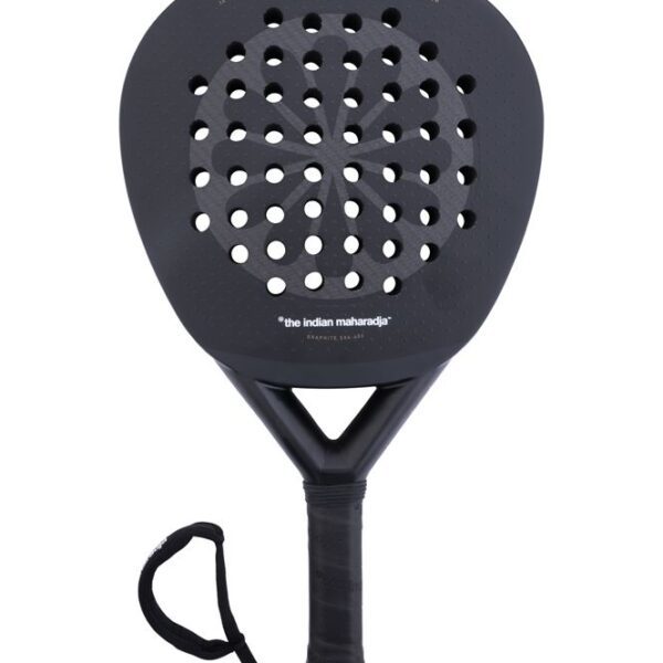 The Indian Maharadja Graphite SX4-403 padelracket - zwart