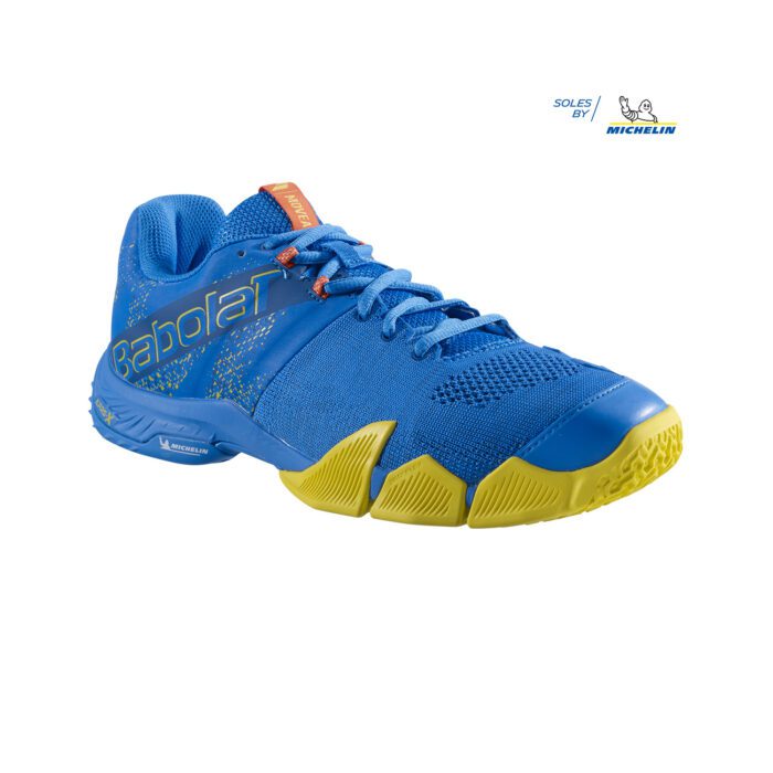 Babolat MOVEA padelschoenen heren - blauw / geel