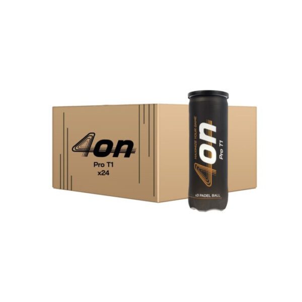 4on overdoos premium PRO T1 padelballen - 24 blikken