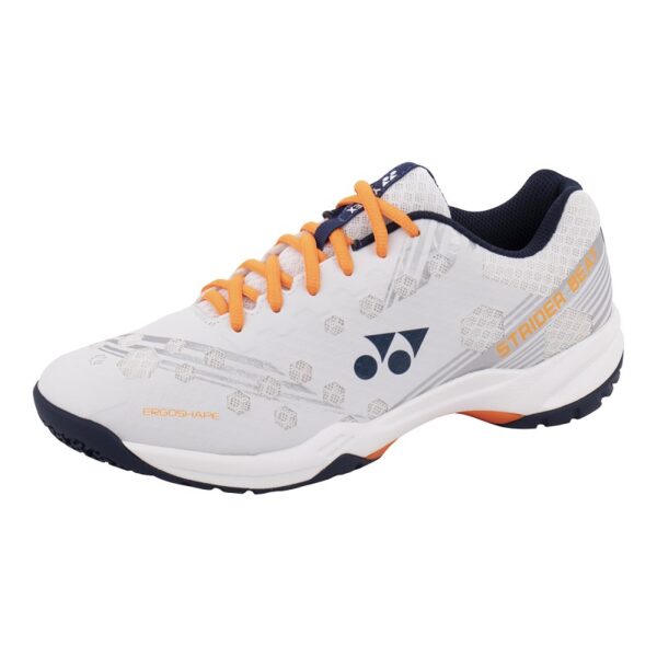 Yonex badmintonschoen Strider BEAT  - wit / oranje