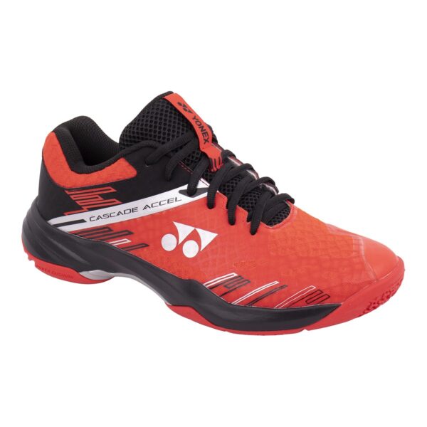 Yonex heren badmintonschoen Cascade Accel - rood / zwart
