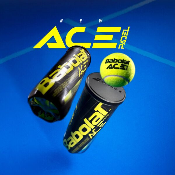 Babolat padelbal ACE X3 - blik van 3ballen