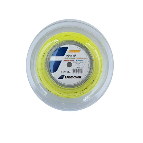 Babolat iFEEL 66 badmintonsnaar - geel - coil 200m