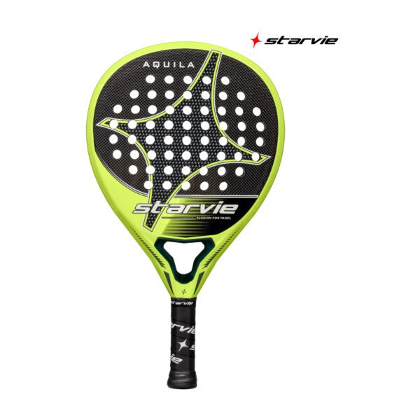 Starvie Aquila Soft padelracket - zwart/geel