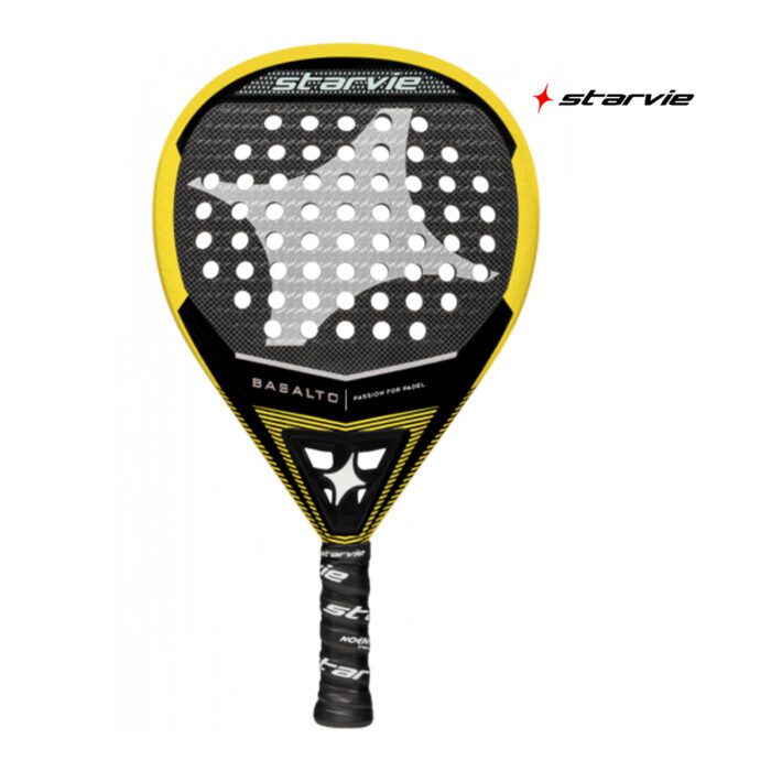 Starvie Basalto Soft padelracket - zwart / geel