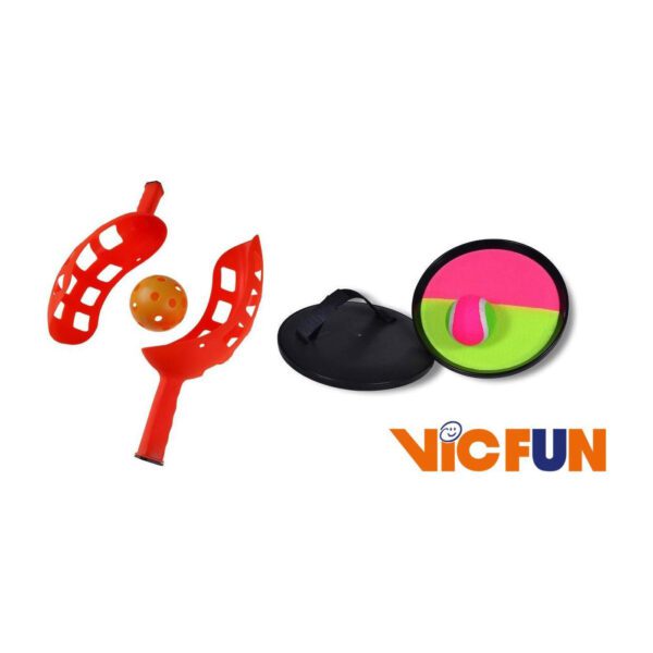 Vicfun strand outdoor fun pakket: Scoop en Catchball