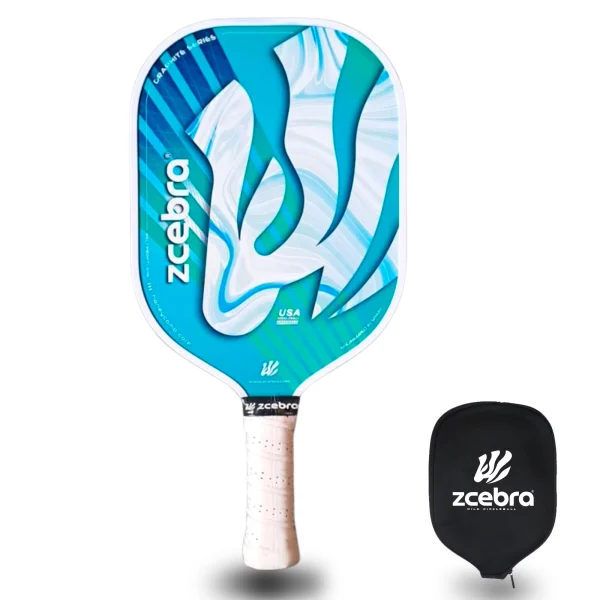 ZCEBRA Graphite Series pickleball racket - blauw
