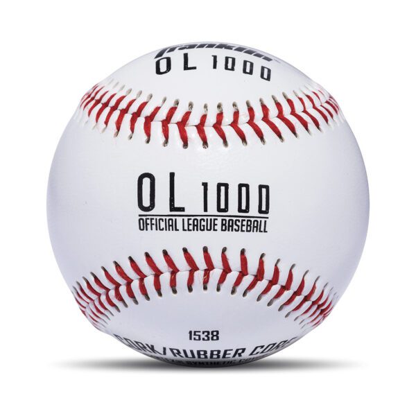 Franklin Practice Baseball OL 1000 - wit/rood