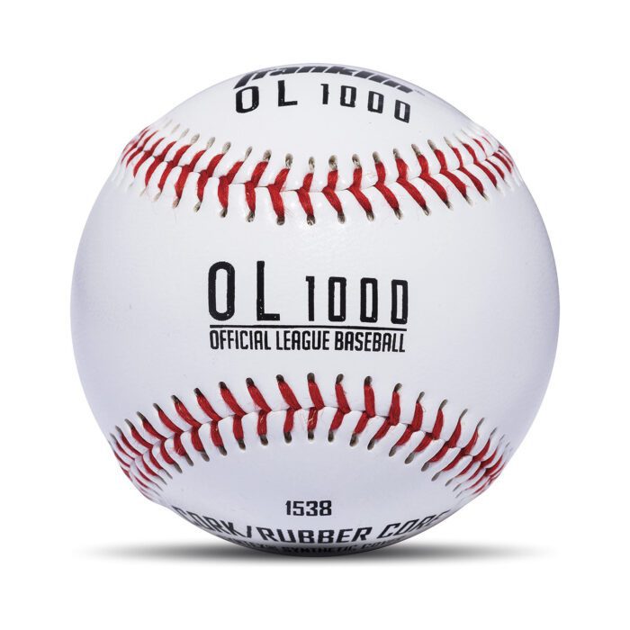 Franklin Practice Baseball OL 1000 - wit/rood