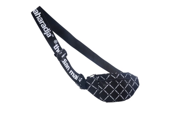 The Indian Maharadja Fanny Pack / heuptas - zwart / wit