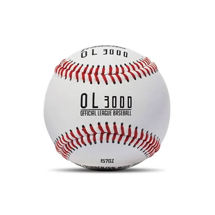 Franklin Official Tournament baseball - 23cm - wit/rood