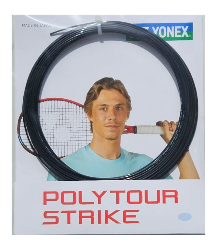 Yonex Polytour STRIKE tennissnaar - 1,25mm - zwart - 12meter