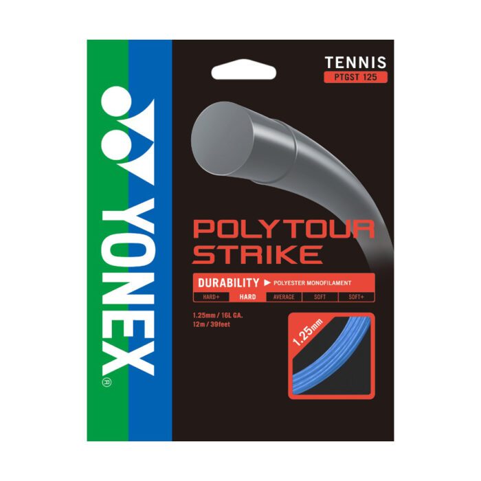 Yonex Polytour STRIKE tennissnaar - 1,25mm - blauw - 12meter