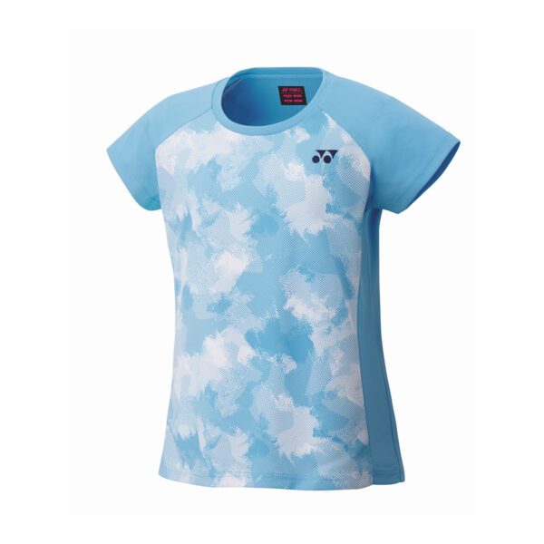Yonex 16699EX dames crew neck sportshirt - lichtblauw
