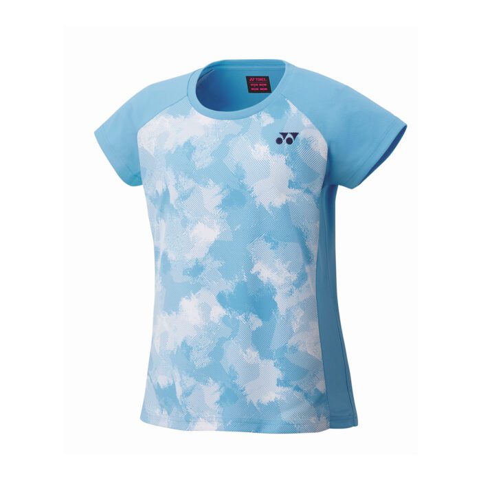 Yonex 16699EX dames crew neck sportshirt - lichtblauw