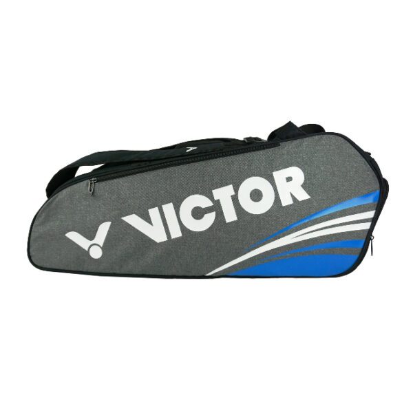 VICTOR Doublethermobag 9148 HB badminton racketbag - grijs / blauw