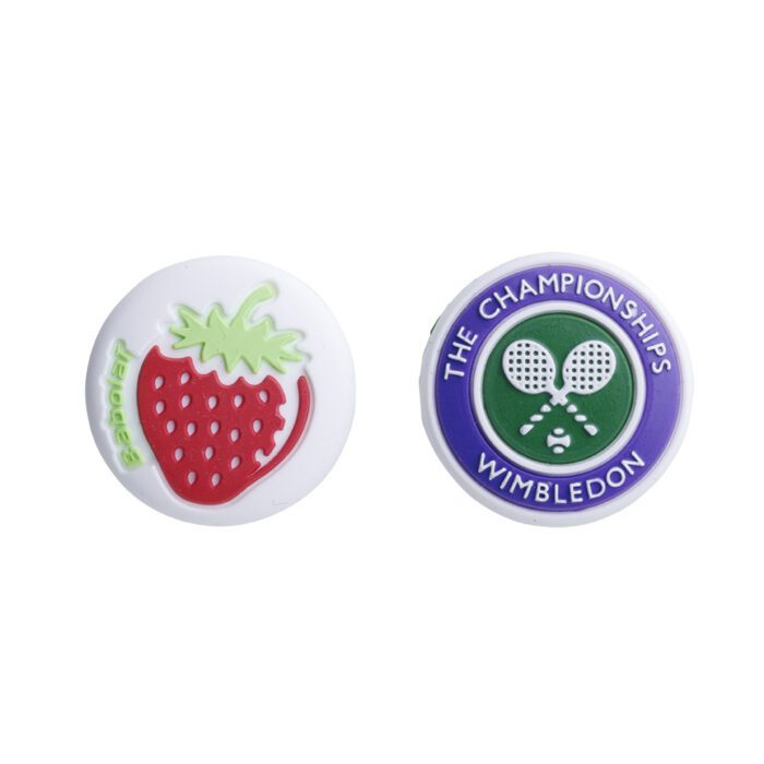 Babolat Wimbledon aardbei / logo dempers - rood / wit / paars