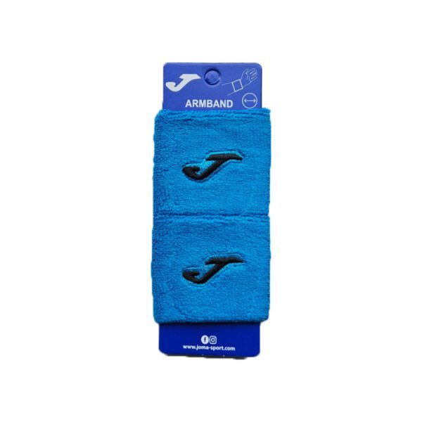 JOMA sport small polsband / wristband - kobaltblauw (2 stuks)