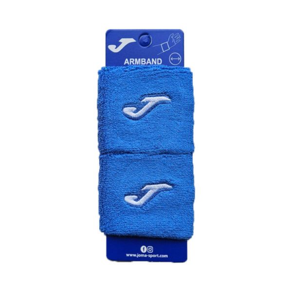 JOMA sport small polsband / wristband - lichtblauw (2 stuks)
