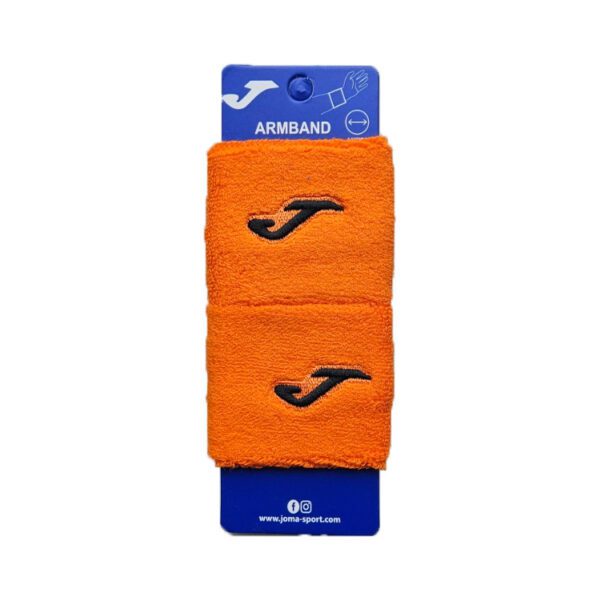 JOMA sport small polsband / wristband - oranje (2 stuks)