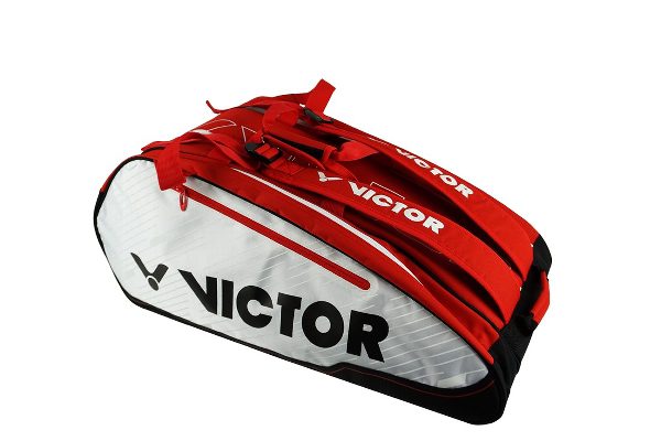 VICTOR Multithermobag 9034D badminton racketbag - wit / rood