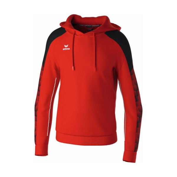 NBBJ Erima Evo Star heren sweatshirt met capuchon - rood / zwart