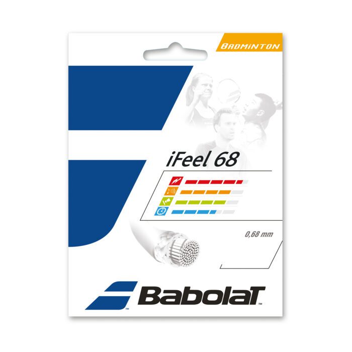 Babolat iFEEL 68 badmintonsnaar - roze - set 10.2m