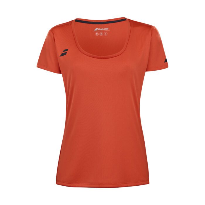 Babolat PLAY Cap sleeve dames shirt - fiësta red