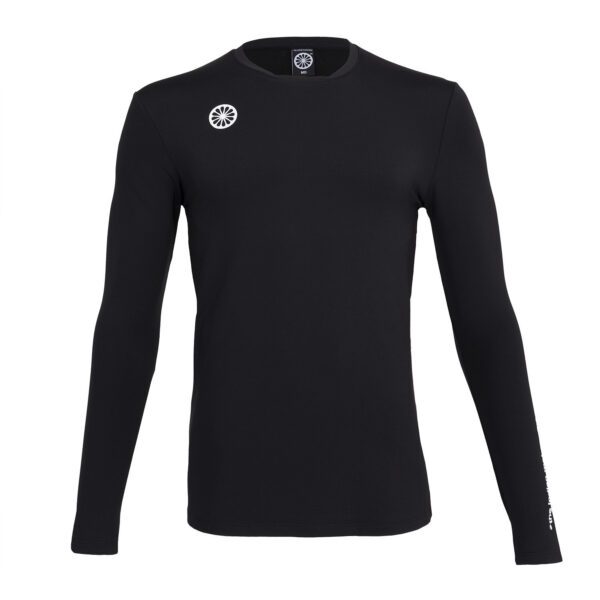 The Indian Maharadja thermo heren long sleeve shirt - zwart