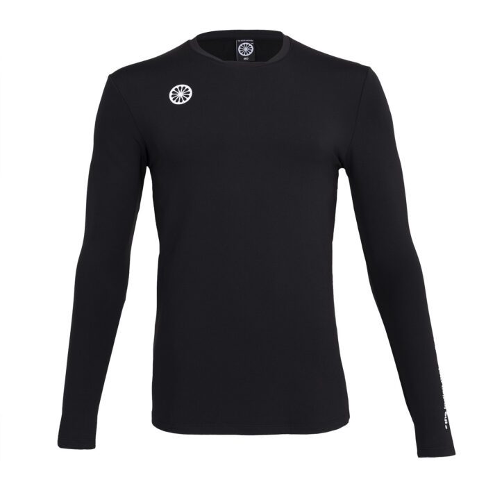 The Indian Maharadja thermo heren long sleeve shirt - zwart
