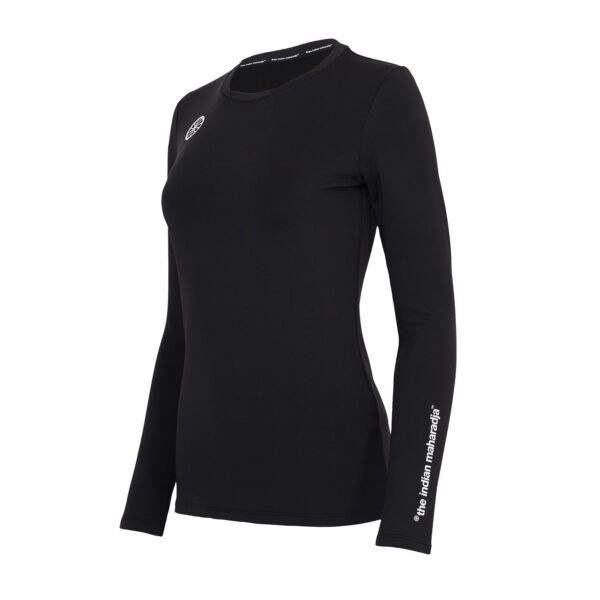 The Indian Maharadja thermo dames long sleeve shirt - zwart